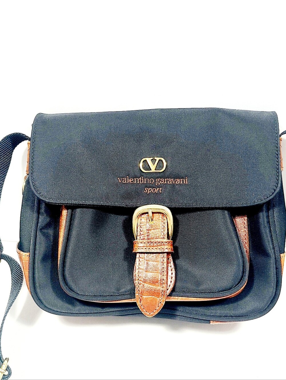 Valentino Garavani Canvas Leathet Bag